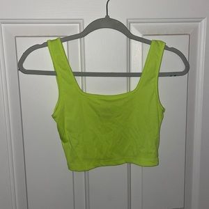 Neon Crop Top